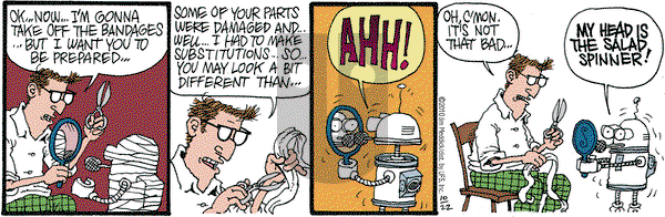 Monty on Friday October 22, 2010 Comic Strip