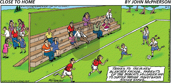 Close to Home on Sunday June 1, 2008 Comic Strip