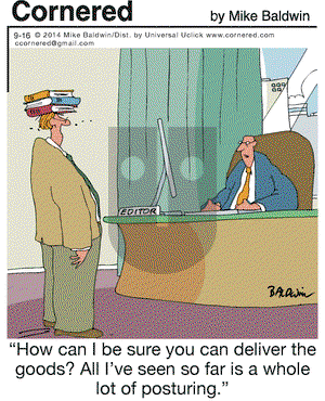 Cornered on Tuesday September 16, 2014 Comic Strip