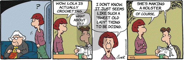 Lola on Wednesday April 2, 2014 Comic Strip