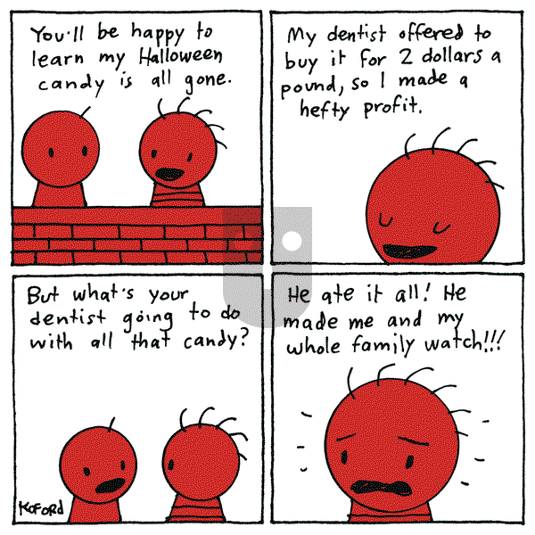 Haircut Practice on Monday November 18, 2024 Comic Strip