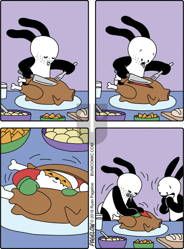 Buni on Monday November 19, 2018 Comic Strip