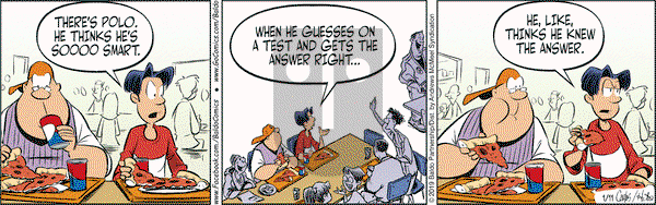 Baldo on Friday January 11, 2019 Comic Strip