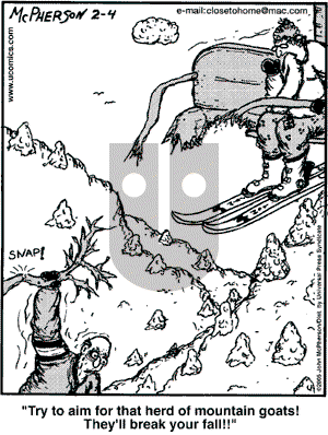 Close to Home - Friday February 4, 2005 Comic Strip