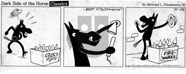 Dark Side of the Horse on Friday October 25, 2019 Comic Strip