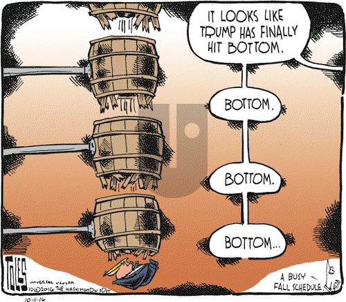 Tom Toles on Tuesday October 11, 2016 Comic Strip