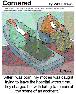 Cornered on Wednesday July 12, 2017 Comic Strip