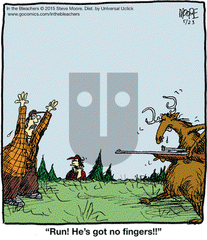 In the Bleachers on Saturday May 23, 2015 Comic Strip