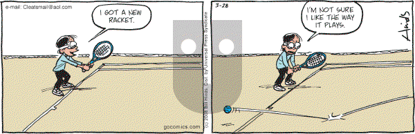 Cleats - Friday March 28, 2008 Comic Strip
