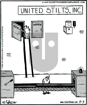 Close to Home - Tuesday May 9, 2000 Comic Strip