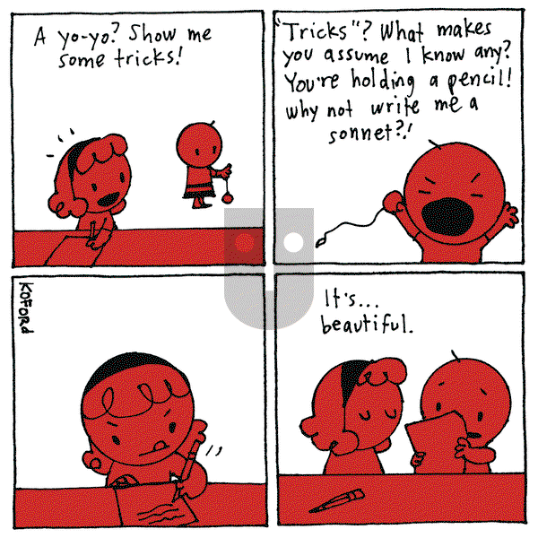 Haircut Practice on Monday February 19, 2024 Comic Strip
