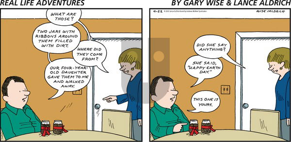 Real Life Adventures on Sunday April 22, 2018 Comic Strip