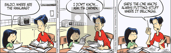 Baldo - Monday March 9, 2009 Comic Strip