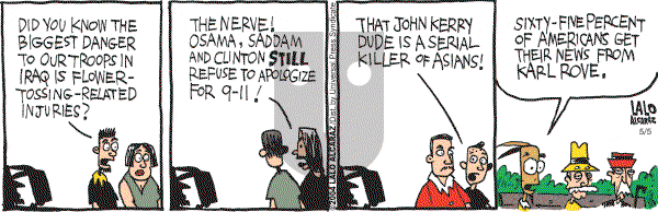 La Cucaracha on Wednesday May 5, 2004 Comic Strip