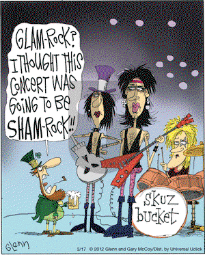 The Flying McCoys on Saturday March 17, 2012 Comic Strip