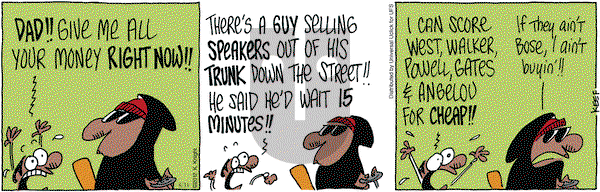 The Knight Life on Friday August 31, 2012 Comic Strip