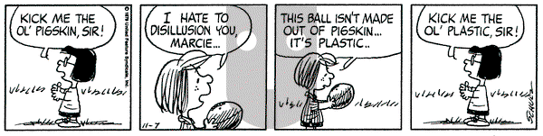 Peanuts on Tuesday November 7, 1978 Comic Strip