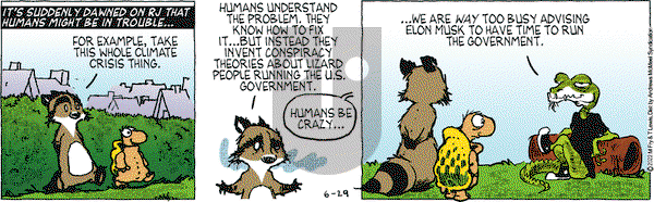 Over the Hedge - Wednesday June 29, 2022 Comic Strip