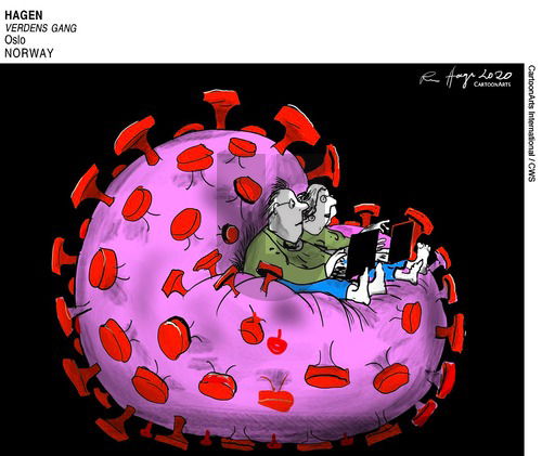 ViewsAfrica on Sunday March 22, 2020 Comic Strip
