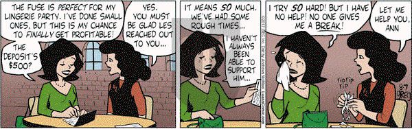 Luann on Monday August 7, 2017 Comic Strip
