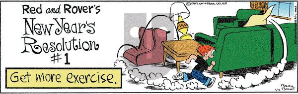 Red and Rover on Monday January 2, 2012 Comic Strip