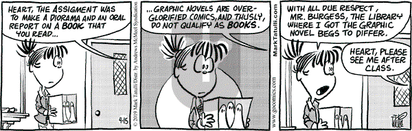 Heart of the City on Monday April 15, 2019 Comic Strip