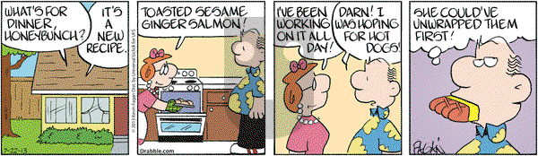 Drabble on Monday July 22, 2013 Comic Strip
