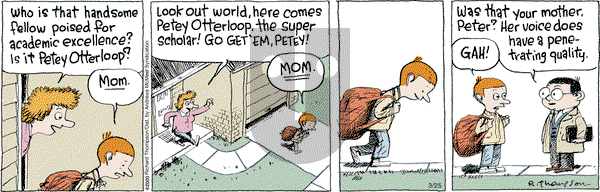 Cul de Sac on Monday March 25, 2019 Comic Strip