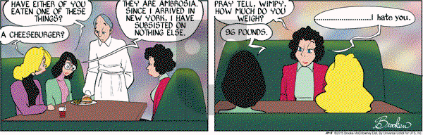 9 Chickweed Lane on Monday October 5, 2015 Comic Strip