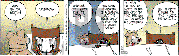Get Fuzzy on Monday June 14, 2004 Comic Strip