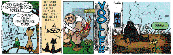 Over the Hedge on Monday March 20, 2006 Comic Strip