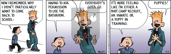 Frazz on Thursday September 8, 2016 Comic Strip