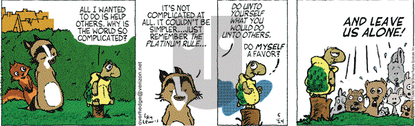 Over the Hedge on Saturday May 24, 2008 Comic Strip