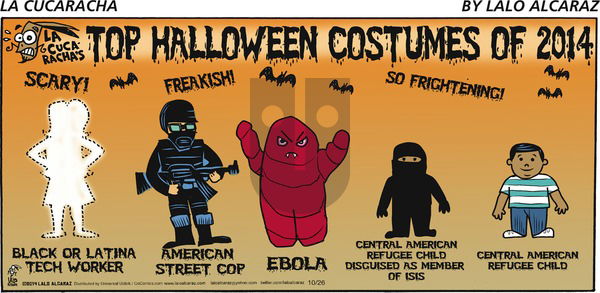 La Cucaracha - Sunday October 26, 2014 Comic Strip