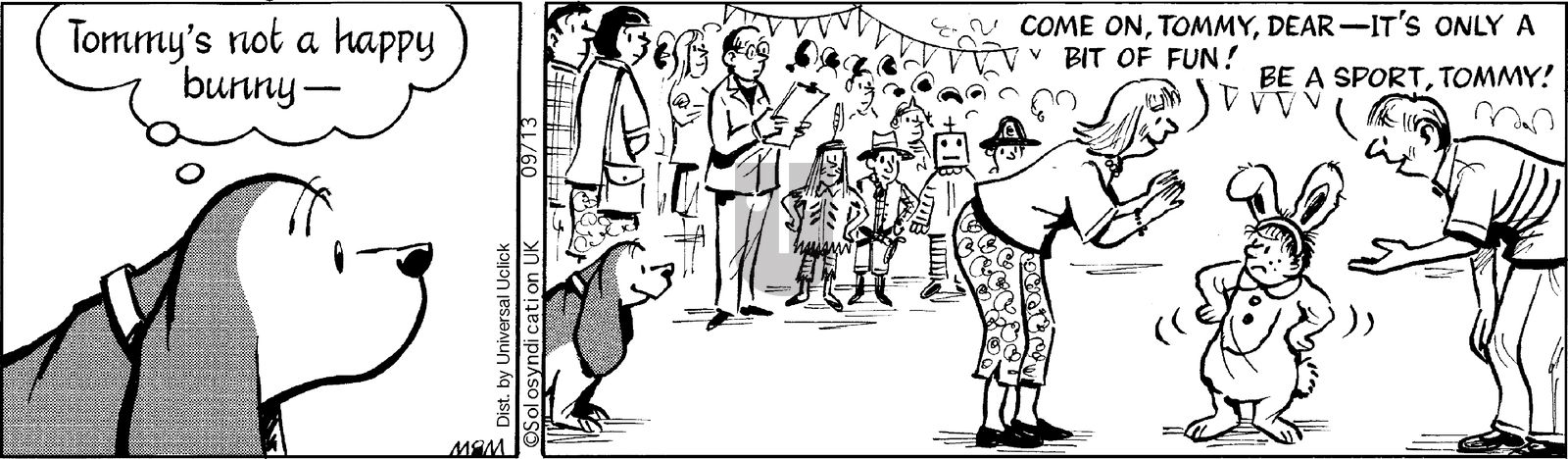 Fred Basset on Saturday September 13, 2014 Comic Strip