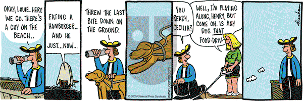 Overboard on Saturday July 23, 2005 Comic Strip