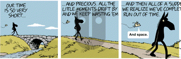 Dark Side of the Horse on Saturday November 19, 2011 Comic Strip