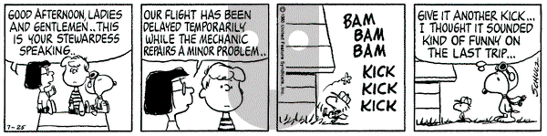 Peanuts on Friday July 25, 1980 Comic Strip