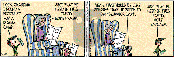 Grand Avenue on Friday May 20, 2011 Comic Strip