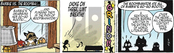 Over the Hedge on Friday February 5, 2021 Comic Strip