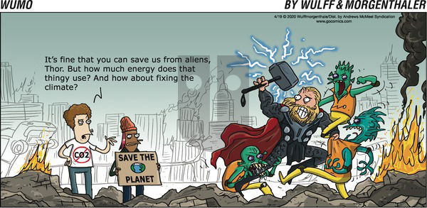 WuMo on Sunday April 19, 2020 Comic Strip