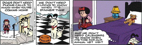 Nancy on Friday December 18, 2009 Comic Strip