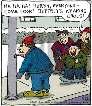 The Argyle Sweater on Friday December 11, 2015 Comic Strip