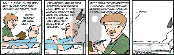 Doonesbury on Saturday February 18, 2017 Comic Strip