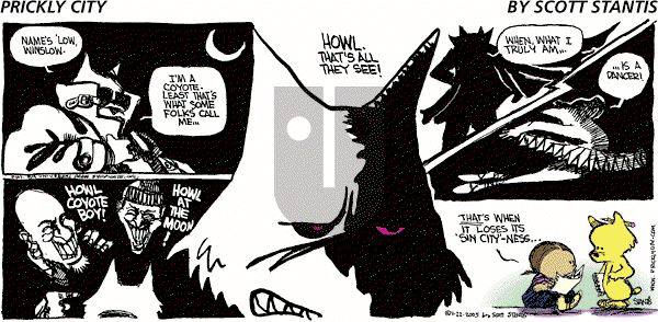 Prickly City on Sunday January 22, 2006 Comic Strip