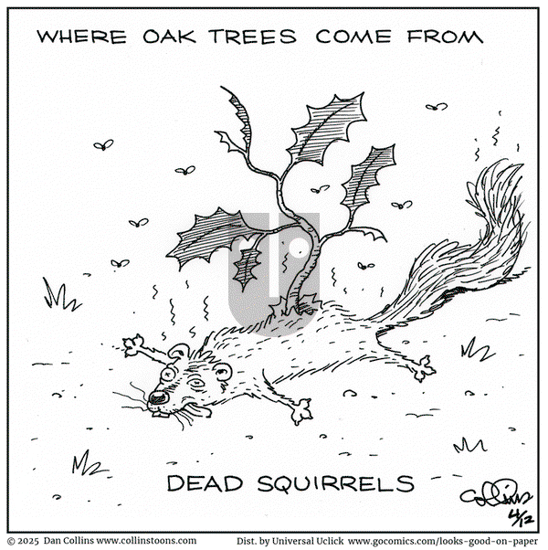 Looks Good on Paper on Saturday April 12, 2025 Comic Strip