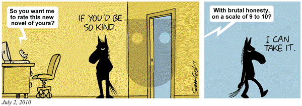 Dark Side of the Horse on Friday March 11, 2011 Comic Strip