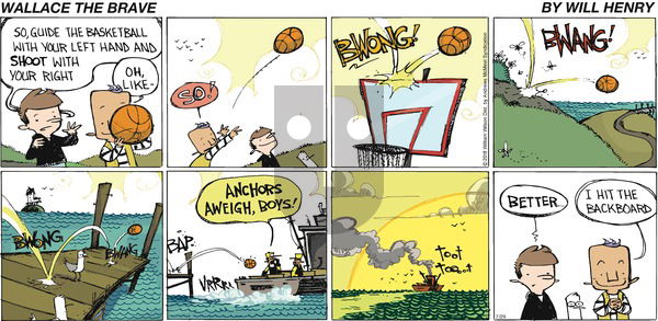 Wallace the Brave on Sunday July 29, 2018 Comic Strip