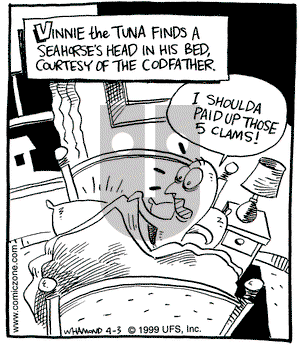 Reality Check on Saturday April 3, 1999 Comic Strip