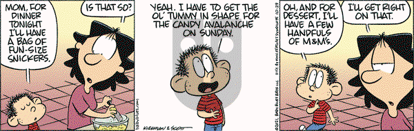 Baby Blues on Friday October 29, 2021 Comic Strip